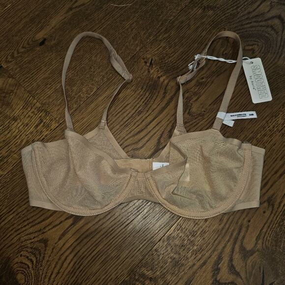 NWT SMOOTHEZ by Aerie Mesh Balconette Bra - Picture 5 of 10